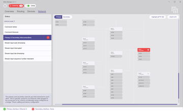 Screenshot of Primary & Secondary Interconnection